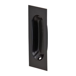 Ives 1-5/16 in. L Oil Rubbed Bronze Brass Flush Pull