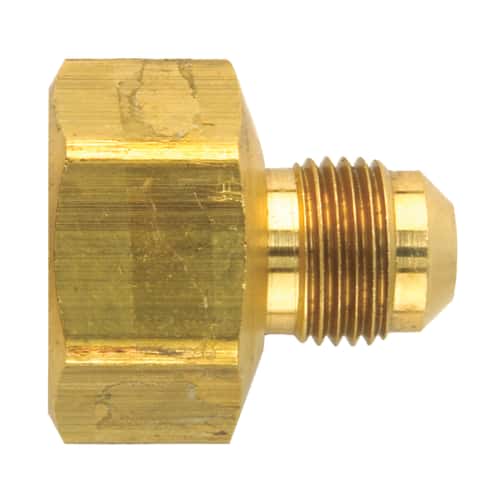 JMF Company 3/8 in. Compression X 3/8 in. D Compression Yellow Brass Union  - Ace Hardware
