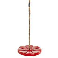 Swingan 1 Person Red Plastic Disc Swing