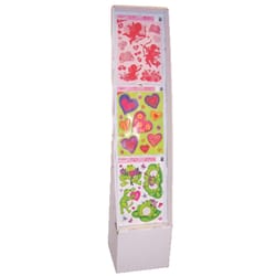 Impact Innovations Valentine Cling Flower Display Holiday Decoration