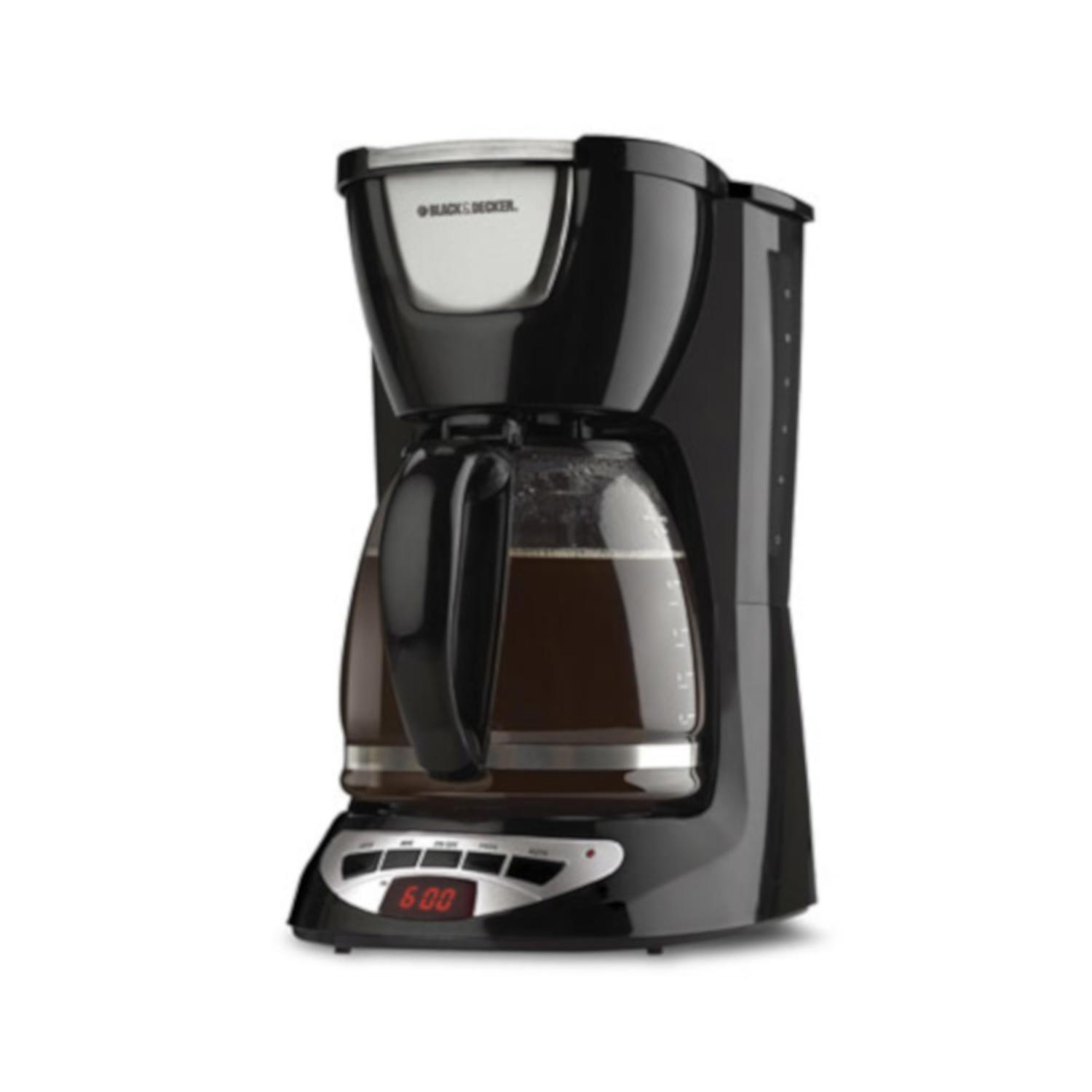 Black+Decker 12 cups Black Coffee Maker Uae Electronic uaeelectronic.com