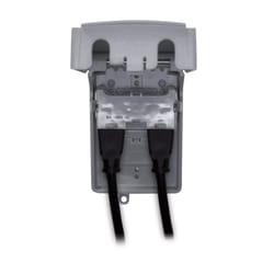 Sigma Electric Slimline Rectangle Plastic 1 gang 5.51 in. H X 3.58 in. W In-Use Cover