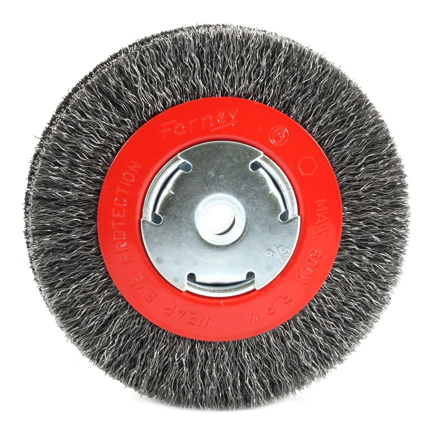 Forney 6 in. Crimped Wire Wheel Brush Metal 6000 rpm 1 pc - Ace Hardware