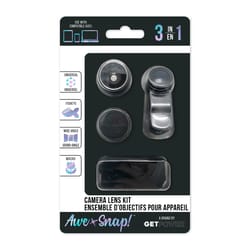 GetPower Black Camera Lens Kit For All Mobile Devices