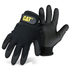 CAT Men's Indoor/Outdoor String Gloves Black L 1 pair
