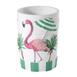 Avanti Linens 8 fl. oz. Multicolored Flamingo Paradise Tumbler