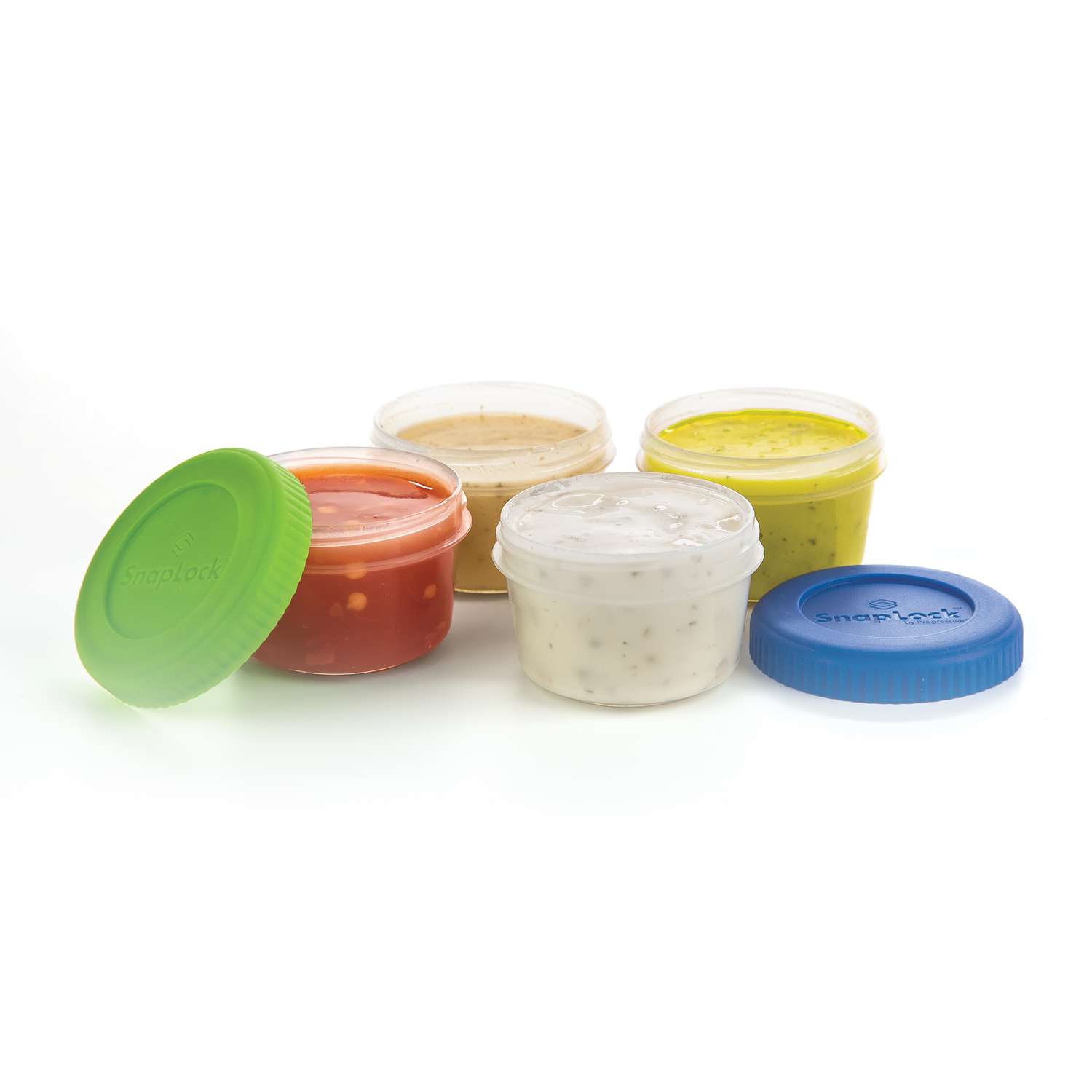 Sistema To Go 1.18 oz Clear Dressing Container 4 pk - Ace Hardware