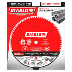 Diablo 10 in. D X 5/8 in. TiCo Hi-Density Carbide Circular Saw Blade 100 teeth 1 pk