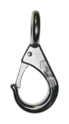 Baron 3/4 in. D X 3-3/4 in. L Polished Stainless Steel Snap Hook 440 lb -  Ace Hardware