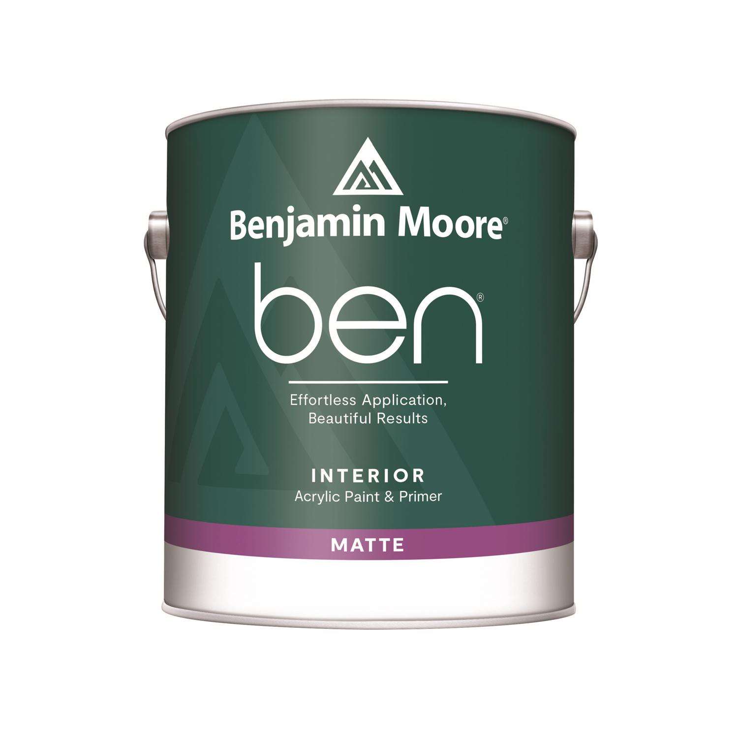 Benjamin Moore Ben Matte Base 1 Paint and Primer Interior 1 gal Ace