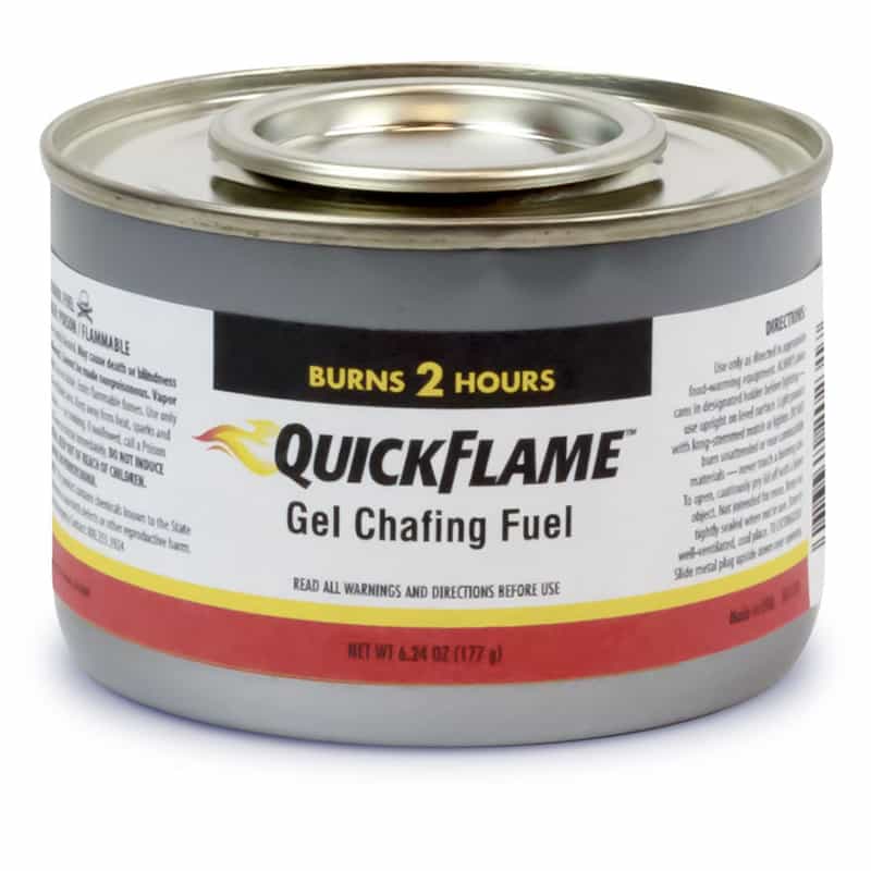Sterno Quick Flame Silver Chafing Fuel 2.24 in. H x 3.36 in. W x 3.36