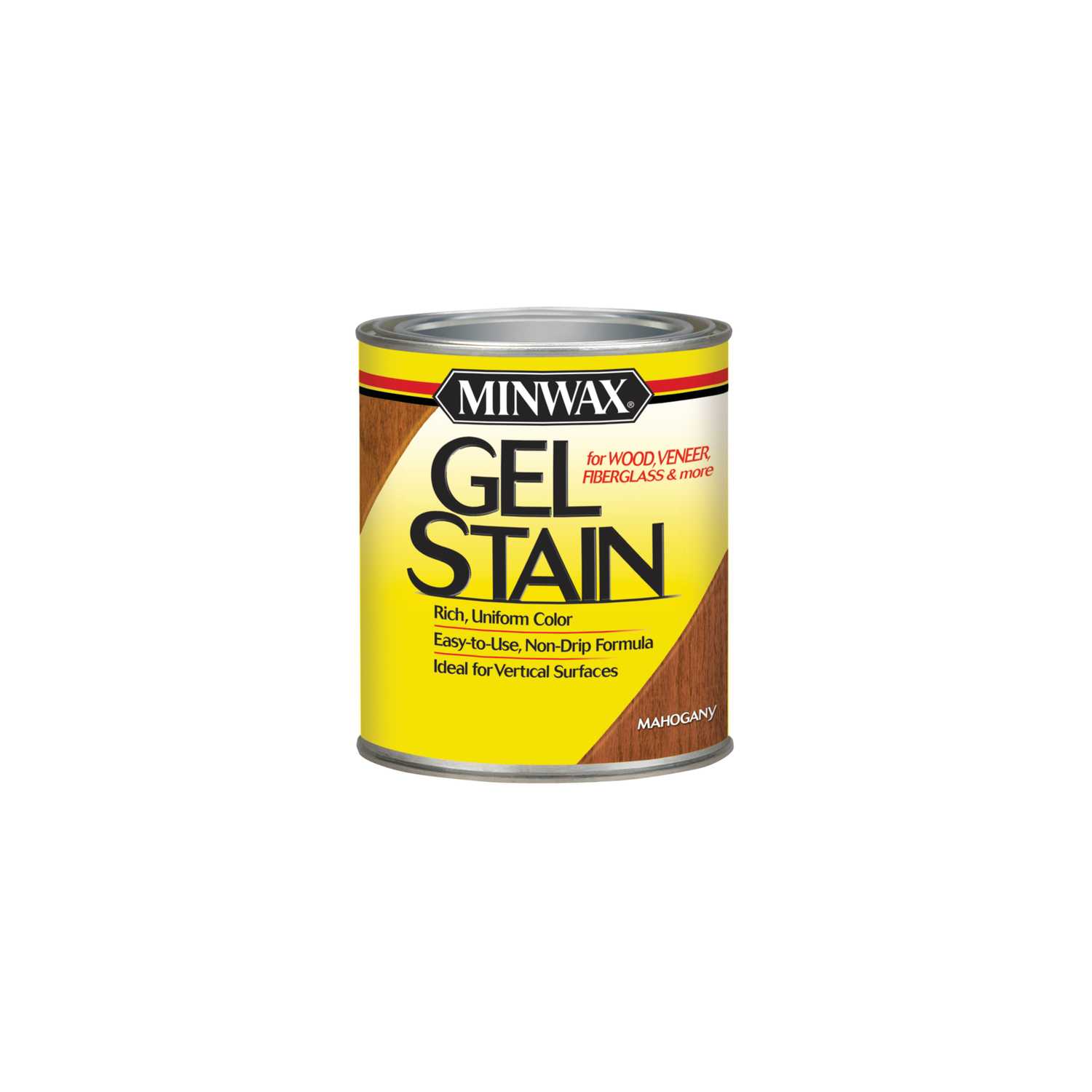 Minwax Transparent Low Luster Mahogany Oil Based Oil Gel Stain 0 5