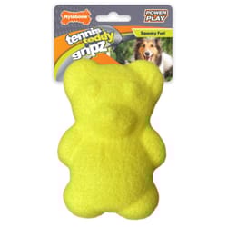 Nylabone Power Play Yellow Bear Dog Toy Medium 1 pk