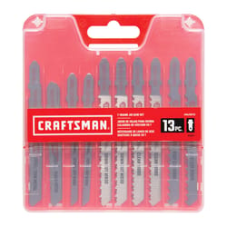 Craftsman High Carbon Steel T-Shank Jig Saw Blade Set 13 pc