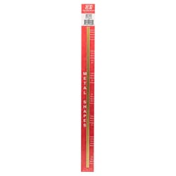 K&S 0.072 in. D X 12 in. L Brass Rod 3 pk