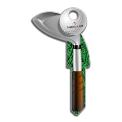 Lucky Line Key Shapes Golf Club House Key Blank KW1/11 Single For Kwikset