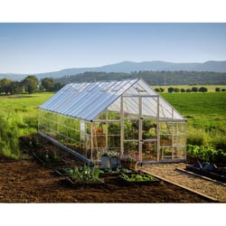 Canopia by Palram Balance Silver 120 in. W X 336 in. D X 102 in. H Walk-In Greenhouse