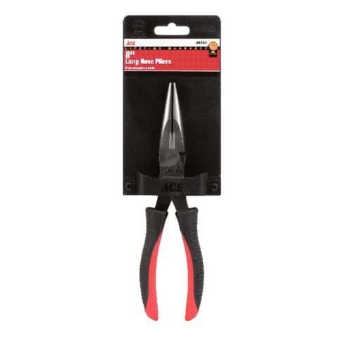 Milwaukee 8 in. Carbon Steel Long Nose Pliers - Ace Hardware