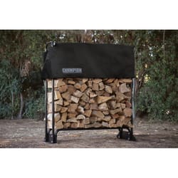 Champion Black Canvas Log Rack Cover