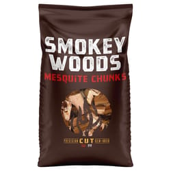 Smokey Woods All Natural Mesquite Wood Smoking Chunks 350 cu in