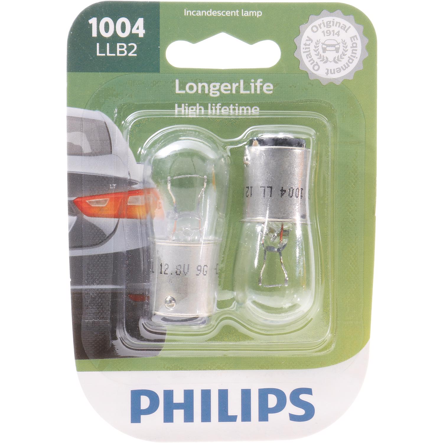 Photos - Light Bulb Philips LongerLife Incandescent Indicator Miniature Automotive Bulb 1004LL 