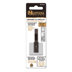 Montana Brand 5/16 in. Alloy Steel Drill Bit 3-Flat Shank 1 pc