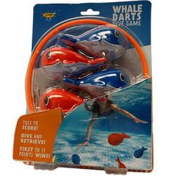 Water Sports Assorted Plastic Whale Darts Dive Set