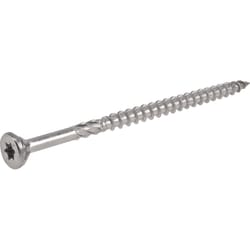 HILLMAN Power Pro No. 10 Ga. X 3-1/2 in. L Stainless Steel Star Flat Head Exterior Deck Screws 1 lb