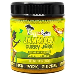 Reggae Spice Company Jamaican Curry Jerk Sweet & Sassy Marinade 11 oz