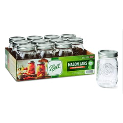 Ball Regular Mouth Mason Jar 16 oz 12 pk