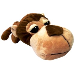 FatHedz Brown Plush Monkey Dog Toy Mini 1 pk
