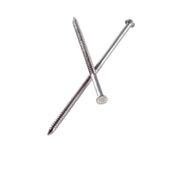 Simpson Strong-Tie 8D 2-1/2 in. Siding Stainless Steel Nail Checkered Head 1 lb