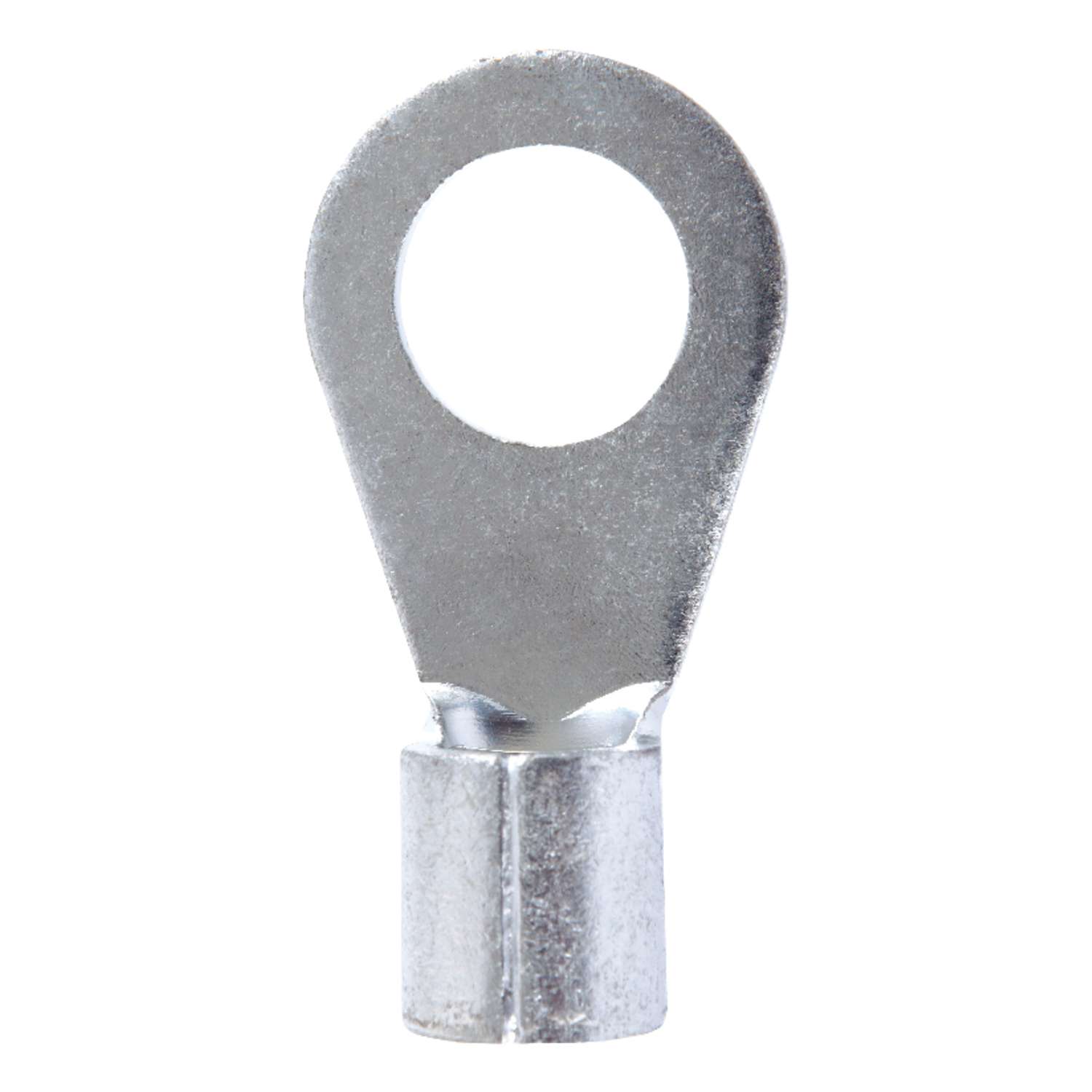 Jandorf 4 Ga. Uninsulated Wire Terminal Ring Silver 2 pk Ace Hardware