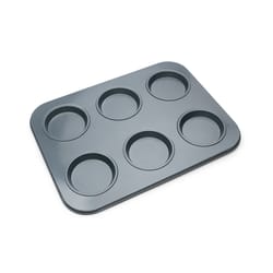 Fox Run 10.5 in. W X 13.75 in. L Baking Muffin Cups Gray