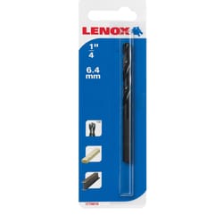 Lenox 1/4 in. X 3-1/4 in. L Carbon Steel Pilot Drill Bit Quick-Change Hex Shank 1 pc