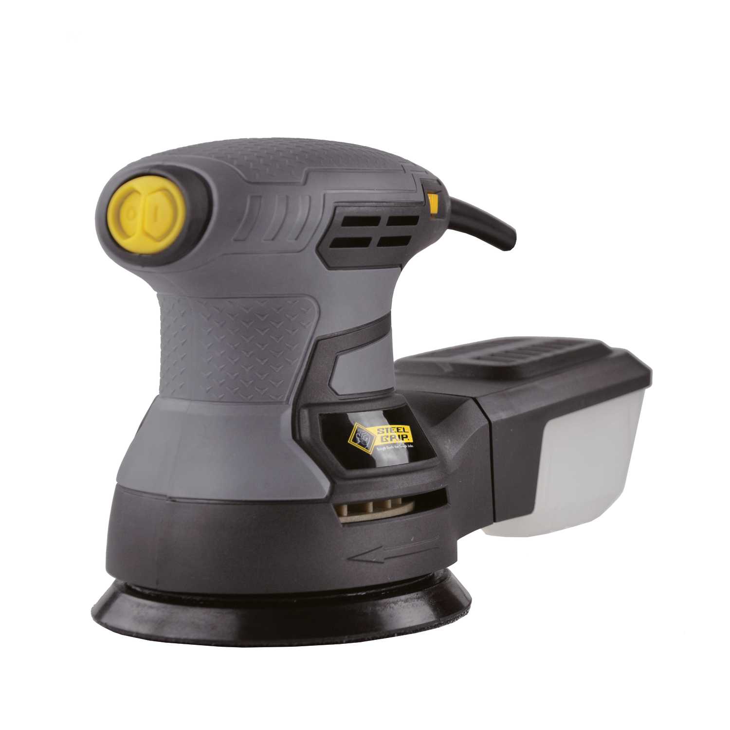 Steel Grip 5 in. Corded Random Orbit Sander 2.8 amps 120 volt 13000 rpm Black Ace Hardware