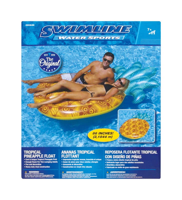 Swimline Yellow Vinyl Inflatable 