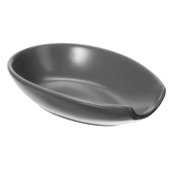 OGGI Charcoal Ceramic Spoon Rest