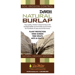 DeWitt Natural Burlap 3 ft. W X 48 ft. L Burlap Landscape Fabric