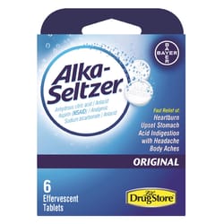 Alka Seltzer Original Antacid 6 ct