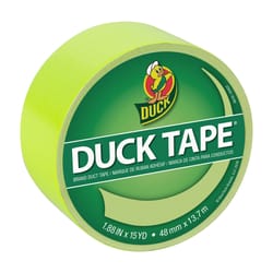 Duck 1.88 in. W X 15 yd L Citrus Solid Duct Tape