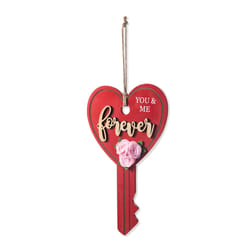 Glitzhome You and Me Forever Hanging Sign MDF 1 pc