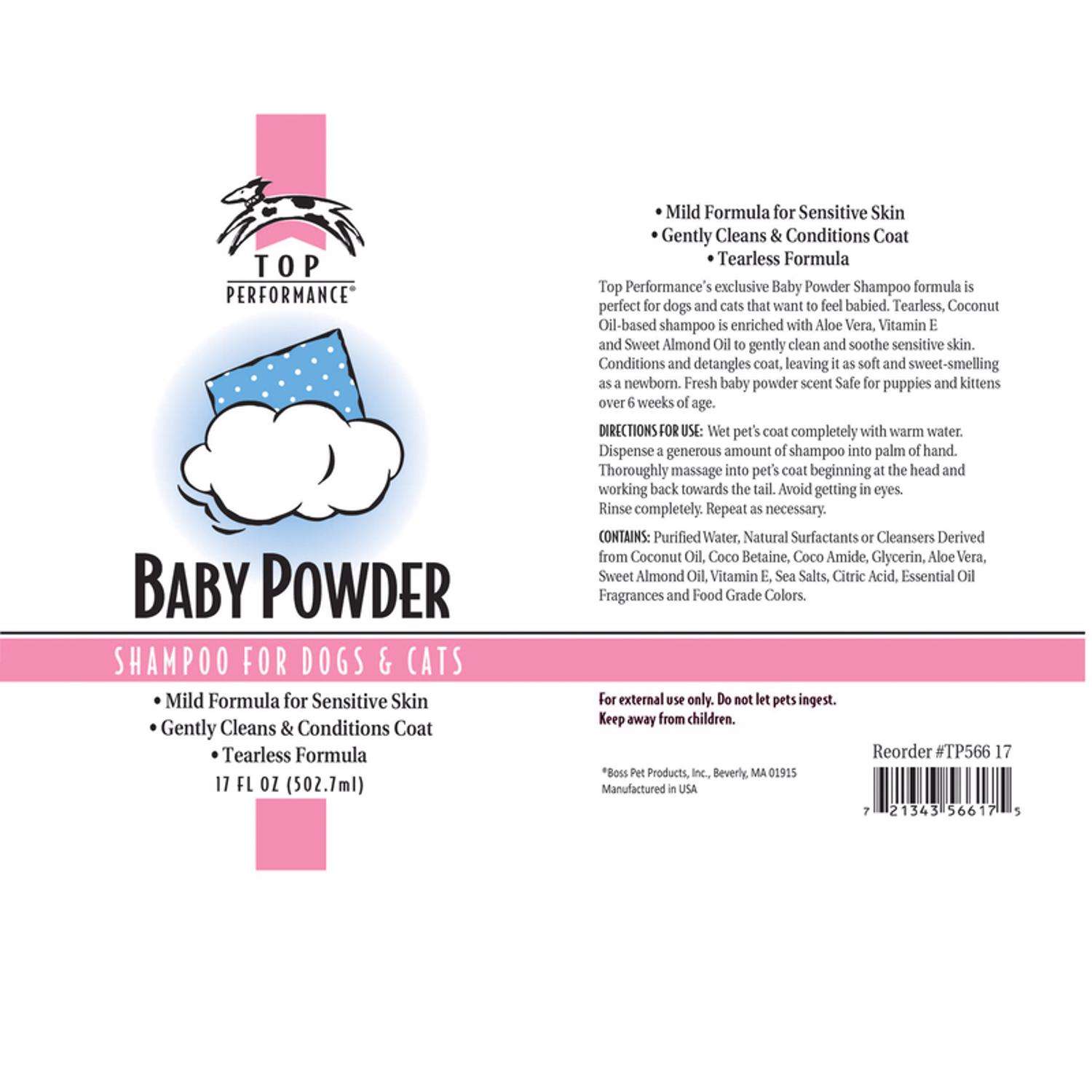 Baby powder 2024 safe for dogs