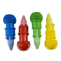 Bazic Products Nontoxic Assorted Color Washable Sidewalk Chalk 4 pk