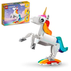 LEGO Creator Creator Magical Unicorn Plastic Multicolored 145 pc