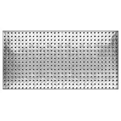 Knape & Vogt John Sterling 16 in. H X 32 in. W X 1/4 in. D Silver Steel Shelf Board