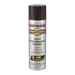Rust-Oleum Professional Flat Black Spray Paint 15 oz