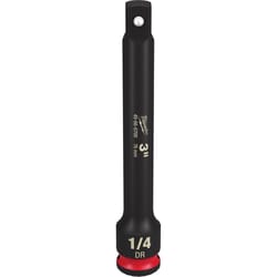 Milwaukee Shockwave 3 in. X 1/4 in. drive SAE 6 Point Impact Extension 1 pc