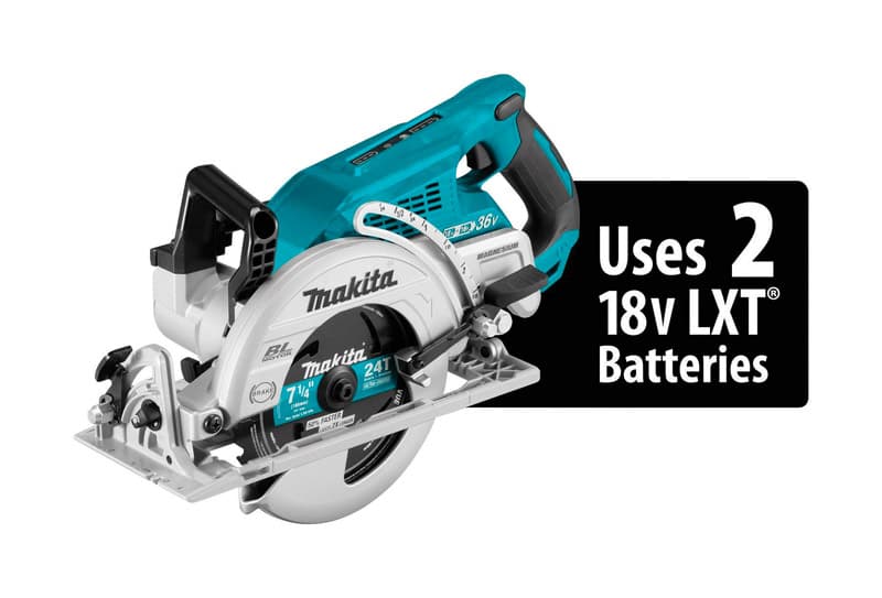 UPC 088381834001 product image for Makita X2 LXT 7-1/4 in. 18 volt Cordless Rear Handle Circular Saw 5100 rpm | upcitemdb.com