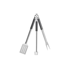Breeo Stainless Steel Black/Silver Grill Tool Set 3 pk